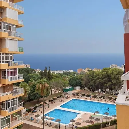 Estudio Reformado Con Vistas Al Mar Y Piscina, Ideal Parejas En 아파트 베날마데나코스타