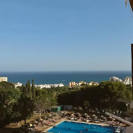 아파트 Estudio Reformado Con Vistas Al Mar Y Piscina, Ideal Parejas En 베날마데나코스타